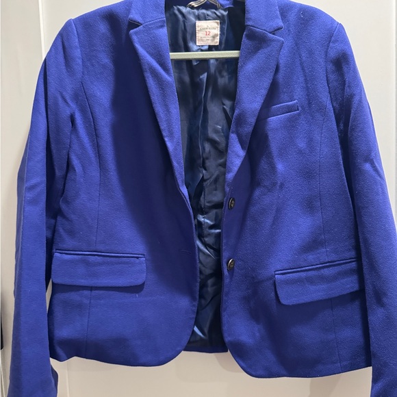 GAP Jackets & Blazers - GAP Women's Wool Royal Blue Purple Academy Blazer 12